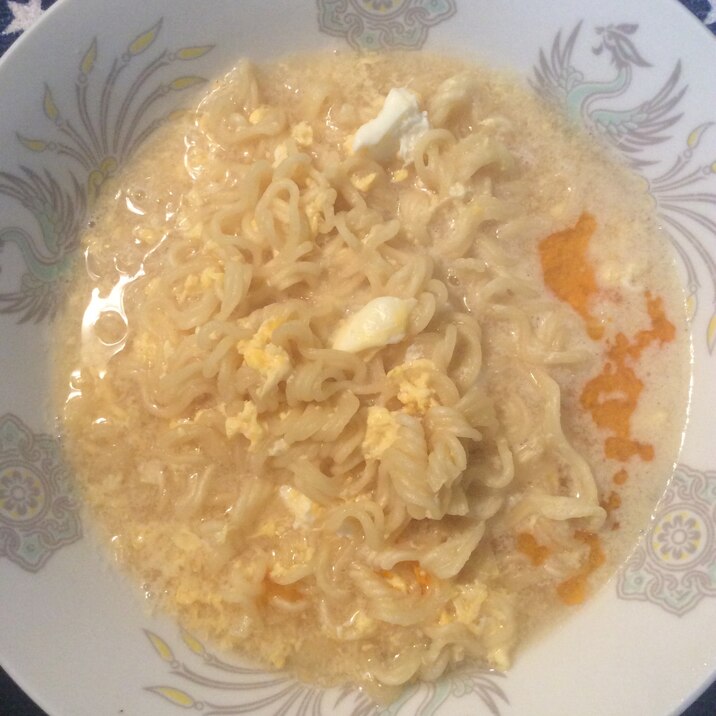 袋麺で簡単♪酸辣湯風ラーメン